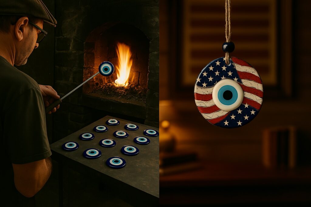 evil eye wall decor